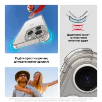 Чохол до мобільного телефона Armorstandart Air Apple iPhone 16 Plus Camera cover Clear (ARM78487) - 5