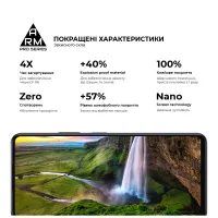 Скло захисне Armorstandart Pro ZTE Nubia V60 Black (ARM78907) - 5