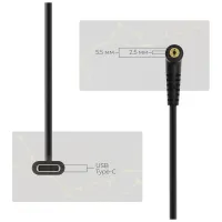 Кабель живлення USB-C to DC 5.5x2.5mm 18.5-20V 1.0m Armorstandart (ARM79417) - 3