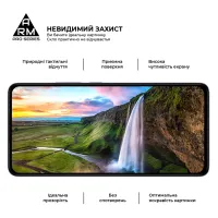 Скло захисне Armorstandart Pro Xiaomi Redmi Note 14 4G Black (ARM79679) - 4