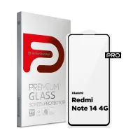 Скло захисне Armorstandart Pro Xiaomi Redmi Note 14 4G Black (ARM79679) - 1