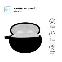 Чохол для навушників Armorstandart Hang Case для Huawei FreeBuds 5i/6i Black (ARM79927) - 2