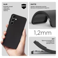 Чохол до мобільного телефона Armorstandart Matte Slim Fit Samsung A16 4G (A165) Camera cover Black (ARM80141) - 3