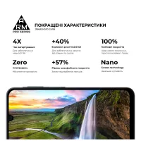 Скло захисне Armorstandart Pro Samsung A16 4G (A165) Black (ARM80171) - 5