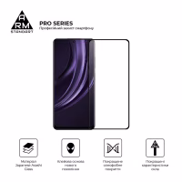 Скло захисне Armorstandart Pro Realme 13+ 5G Black (ARM80504) - Image 2