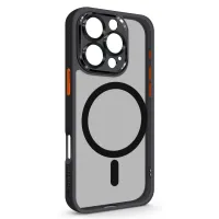 Чохол до мобільного телефона Armorstandart Unit MagSafe SE Apple iPhone 16 Pro Black Orange (ARM81147) - 1