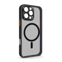 Чохол до мобільного телефона Armorstandart Unit MagSafe SE Apple iPhone 16 Pro Max Black Orange (ARM81150) - 1