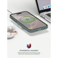 Чохол до мобільного телефона Armorstandart ICON2 MagSafe Apple iPhone 16 Pro Lake Green (ARM81318) - 9