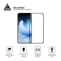Скло захисне Armorstandart Pro OPPO Reno13 5G Black (ARM81869) - Зображення 2
