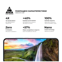 Скло захисне Armorstandart Pro OPPO Reno13 5G Black (ARM81869) - Зображення 5