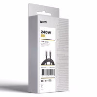 Дата кабель USB-C to USB-C 1.0m USB4 40Gbps 240W 8K60Hz black Armorstandart (ARM81921) - Image 8