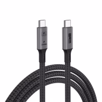 Дата кабель USB-C to USB-C 1.0m USB4 40Gbps 240W 8K60Hz black Armorstandart (ARM81921) - Image 1