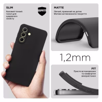 Чохол до мобільного телефона Armorstandart Matte Slim Fit Samsung A56 5G Camera cover Black (ARM82591) - Image 3