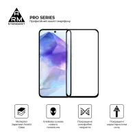 Скло захисне Armorstandart Pro Samsung A56 5G Black (ARM82612) - 2