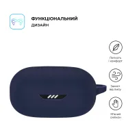 Чохол для навушників Armorstandart Hang Case JBL Wave Flex 2 Blue (ARM83228) - 2