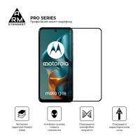 Скло захисне Armorstandart Pro Motorola G05 / E15 Black (ARM83294) - 2