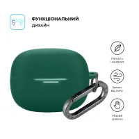 Чехол для наушников Armorstandart Hang Case для Xiaomi Redmi Buds 6 Pro Green (ARM83396) - Изображение 2