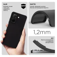 Чохол до мобільного телефона Armorstandart Matte Slim Fit Xiaomi Redmi A5 4G / Poco C71 4G Camera cover Black (ARM84710) - 3