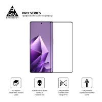 Стекло защитное Armorstandart Pro Infinix Note 50 4G / Note 50 Pro 4G / Note 50 Pro Plus 5G Black (ARM84722) - Изображение 2