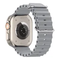 Ремінець до смарт-годинника Armorstandart Ocean Band для Apple Watch 49/46/45/44/42 (Series 1-3) Cloudy Grey (ARM85141) - 3