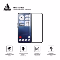 Стекло защитное Armorstandart Pro Nothing Phone (3a) / (3a) Pro Black (ARM85466) - Image 2