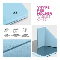Чохол до планшета Armorstandart Y-Type PEN Samsung Galaxy Tab S9 / S9 FE / S10 FE Blue (ARM85519) - Зображення 8