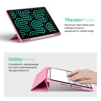 Чохол до планшета Armorstandart Smart Fold Pen Samsung Galaxy Tab S10 FE Pink (ARM85552) - Зображення 4