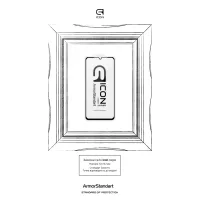 Скло захисне Armorstandart Icon Samsung A07 4G Black (ARM86508) - 3