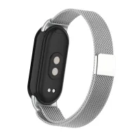 Ремешок для фитнес браслета Armorstandart Milanese Magnetic для Xiaomi Smart Band 10/9/8 Silver (ARM86892) - Изображение 2