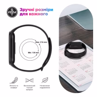 Ремінець до фітнес браслета Armorstandart для Xiaomi Smart Band 10/9/8 Midnight Blue (ARM86909) - Image 4