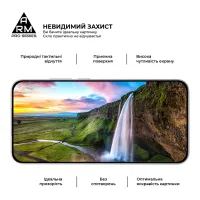 Скло захисне Armorstandart Pro Xiaomi Poco F7 Black (ARM86943) - 4