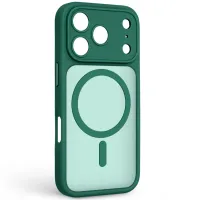 Чохол до мобільного телефона Armorstandart Lush MagCase Apple iPhone 17 Pro Dark Green (ARM87491) - 2