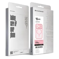 Чохол до мобільного телефона Armorstandart Lush MagCase Apple iPhone 17 Pro Pale Pink (ARM87493) - 3