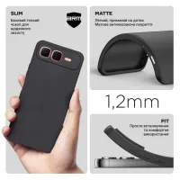 Чохол до мобільного телефона Armorstandart Matte Slim Fit Infinix Smart 10 Plus 4G Black (ARM87993) - 3