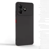 Чохол до мобільного телефона Armorstandart Matte Slim Fit ZTE Blade A36 4G Camera cover Black (ARM88901) - Зображення 2