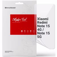 Пленка защитная Armorstandart hydrogel Xiaomi Redmi Note 15 4G / Note 15 5G (ARM89618) - Image 1