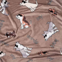 Плед Ardesto Flannel 100% поліестер, песики в окулярах 160х200 см (ART0129PB) - Image 3