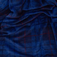 Плед Ardesto Flannel 160х200см, 100% поліестер, клітинка, синій (ART0134PB) - Image 3