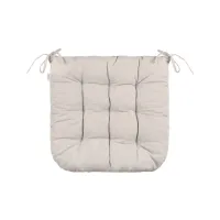 Подушка на стілець Ardesto Oliver бежевий , 40х40см 100% бавовна (ART02OB) - 4