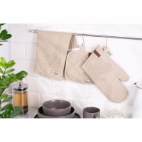 Серветка на стіл Ardesto Oliver бежевий 40х40 см, 100% бавовна (ART06OB) - Image 2