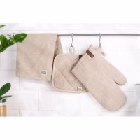 Серветка на стіл Ardesto Oliver бежевий 40х40 см, 100% бавовна (ART06OB) - Image 3