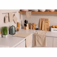 Серветка на стіл Ardesto Oliver бежевий 40х40 см, 100% бавовна (ART06OB) - Image 5