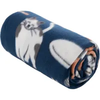 Плед Ardesto Fleece 100% поліестер, котики, синій 130х160 см (ART0725PB) - Зображення 2