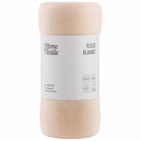 Плед Ardesto Fleece 100% поліестер, бежевий 130х160 см (ART0727PB) - Image 1