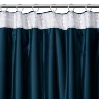 Штора Ardesto велюр 100% поліестер,150х270 см синій темний (ART1030NA) - 4