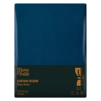 Штора Ardesto велюр 100% поліестер,150х270 см синій темний (ART1030NA) - 6