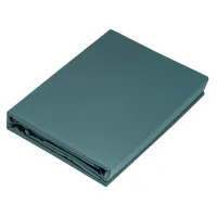 Простирадло Ardesto на резинці Mix&Match Premium, 100% бавовна, сатин зелений 160х200+30 см (ART1620FSE) - 4