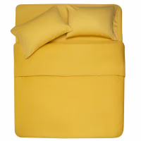 Простирадло Ardesto Mix&Match 100% бавовна, сатин жовтий 180х240 см (ART1824FSS) - Image 5