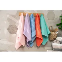 Рушник Ardesto махровий Benefit 100% бавовна рожевий 70х140 см (ART2470SC) - 4