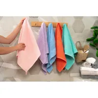 Рушник Ardesto махровий Benefit 100% бавовна рожевий 70х140 см (ART2470SC) - 5